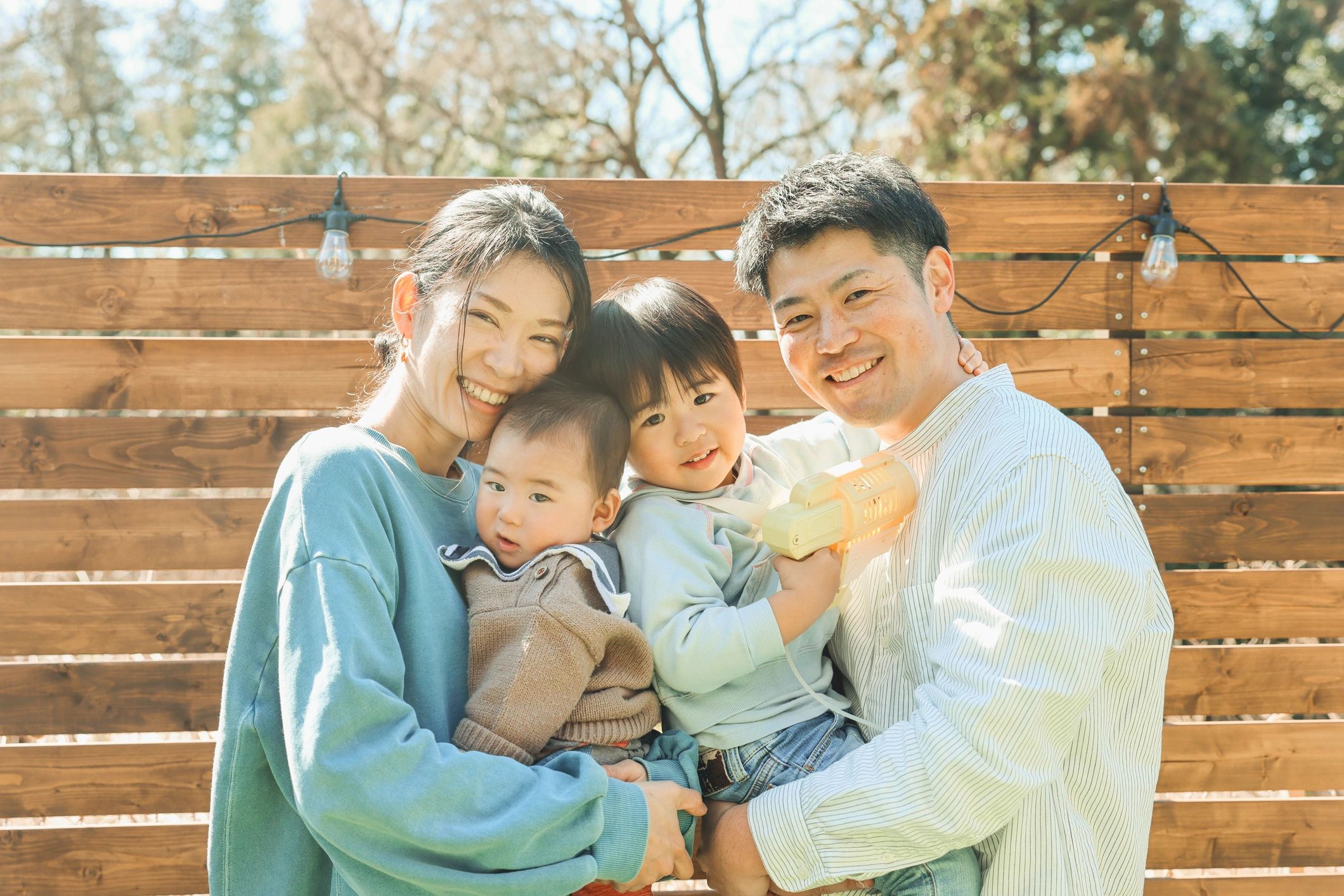 happy family photography outdoor