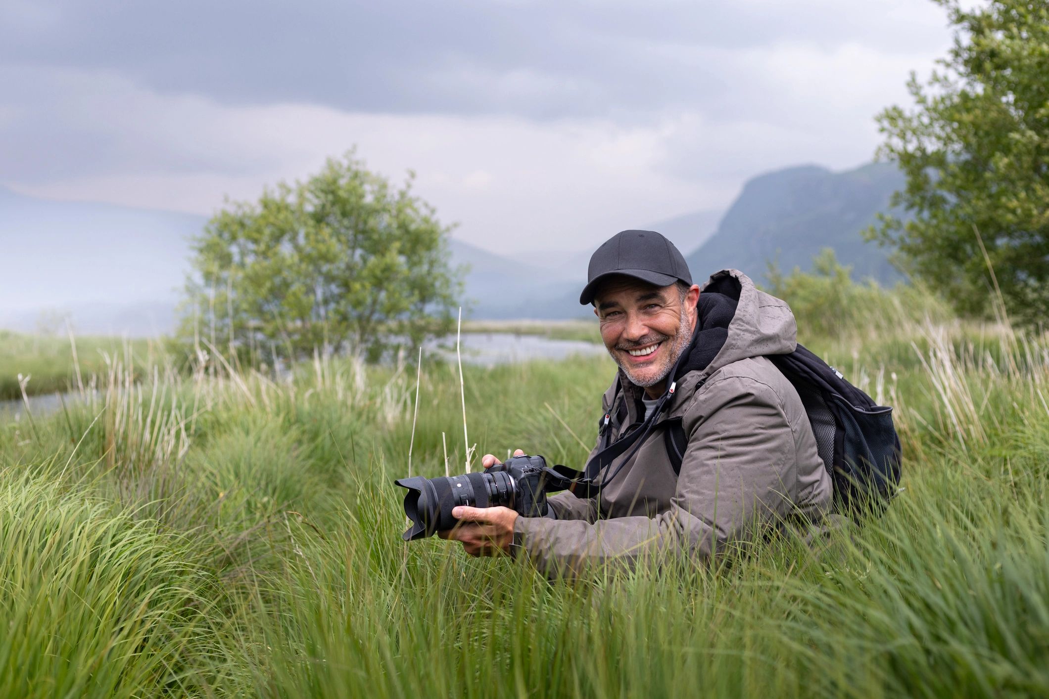 Professional portrait of Shanil outdoors